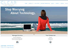 Tablet Screenshot of clear-it.com